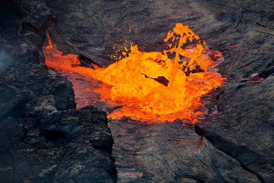  Erta Ale is a continuously active basaltic shield volcano in the Afar Region of northeastern Ethiopia